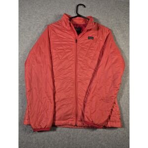 Patagonia Girls XXL Nano Puff Down Insulated Sweater Jacket Coat Red Orange